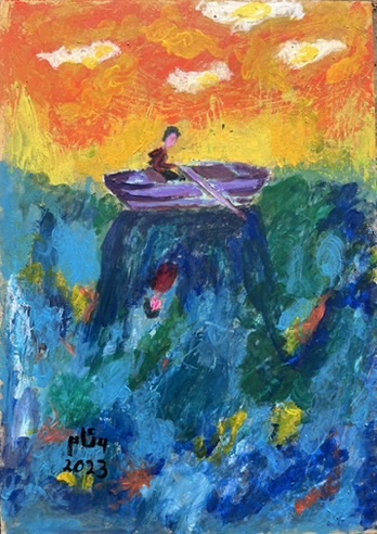 Painting 5 by Weam Elrashidy