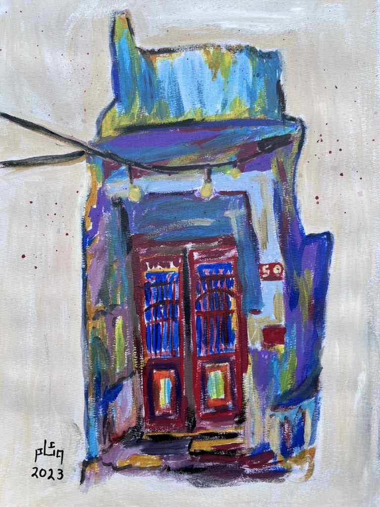 Painting 7 by Weam Elrashidy