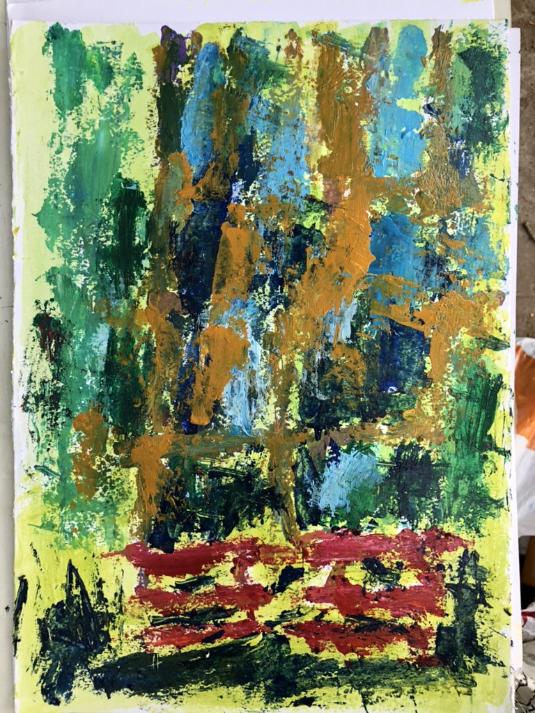 Painting 8 by Weam Elrashidy