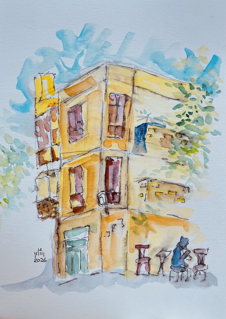 Painting 10 by Weam Elrashidy