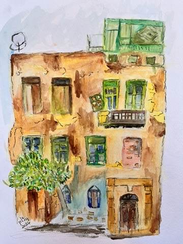 Painting 11 by Weam Elrashidy