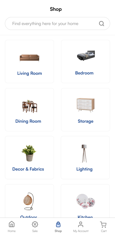 Responsive homepage
